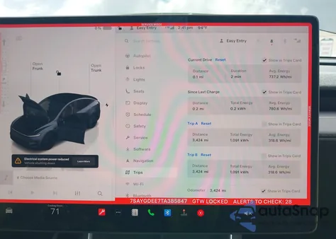 2026 Tesla Model Y Long Range Dual Motor All-Wheel Drive/Long Range Launch Series from USA, damaged, VIN 7SAYGDEE7TA385847